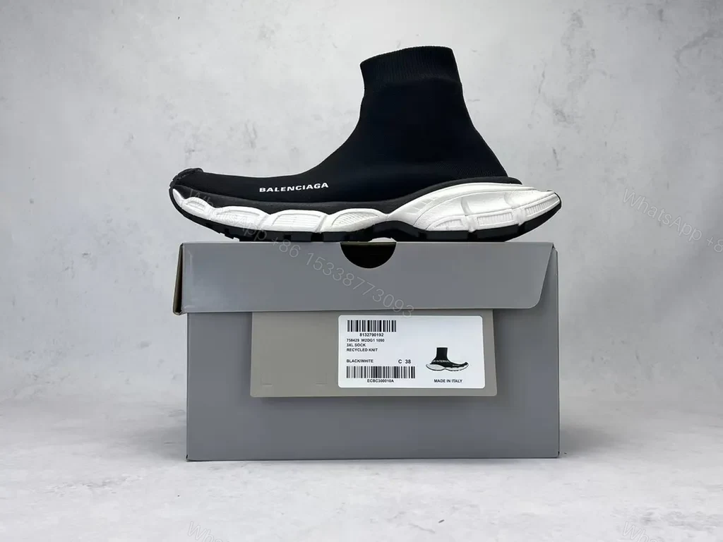 View 4 of Balenciaga-Inspired Sock Sneaker: Minimalist Luxury, All-Day Comfort