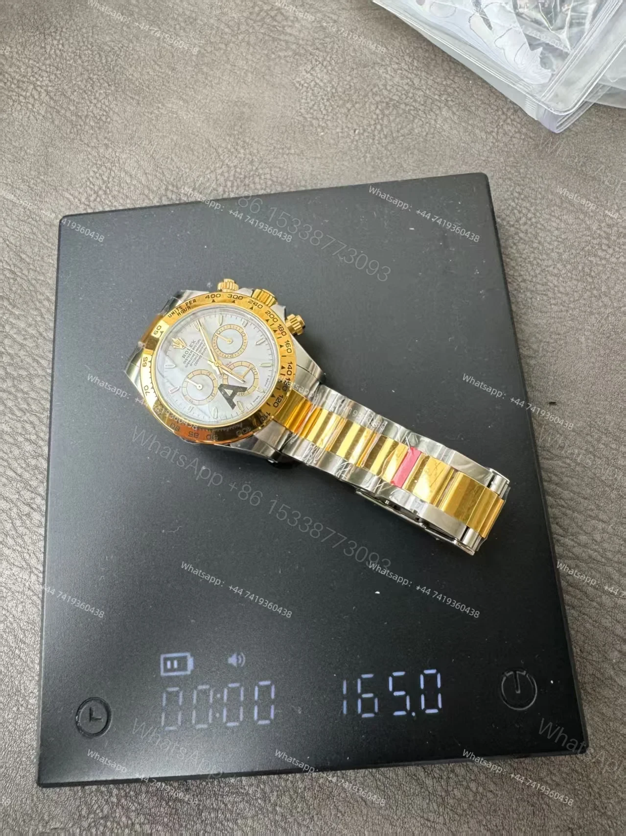 View 15 of Rolex Super Clone Daytona M126503-0001 White Dial Two-Tone 4131 Movement