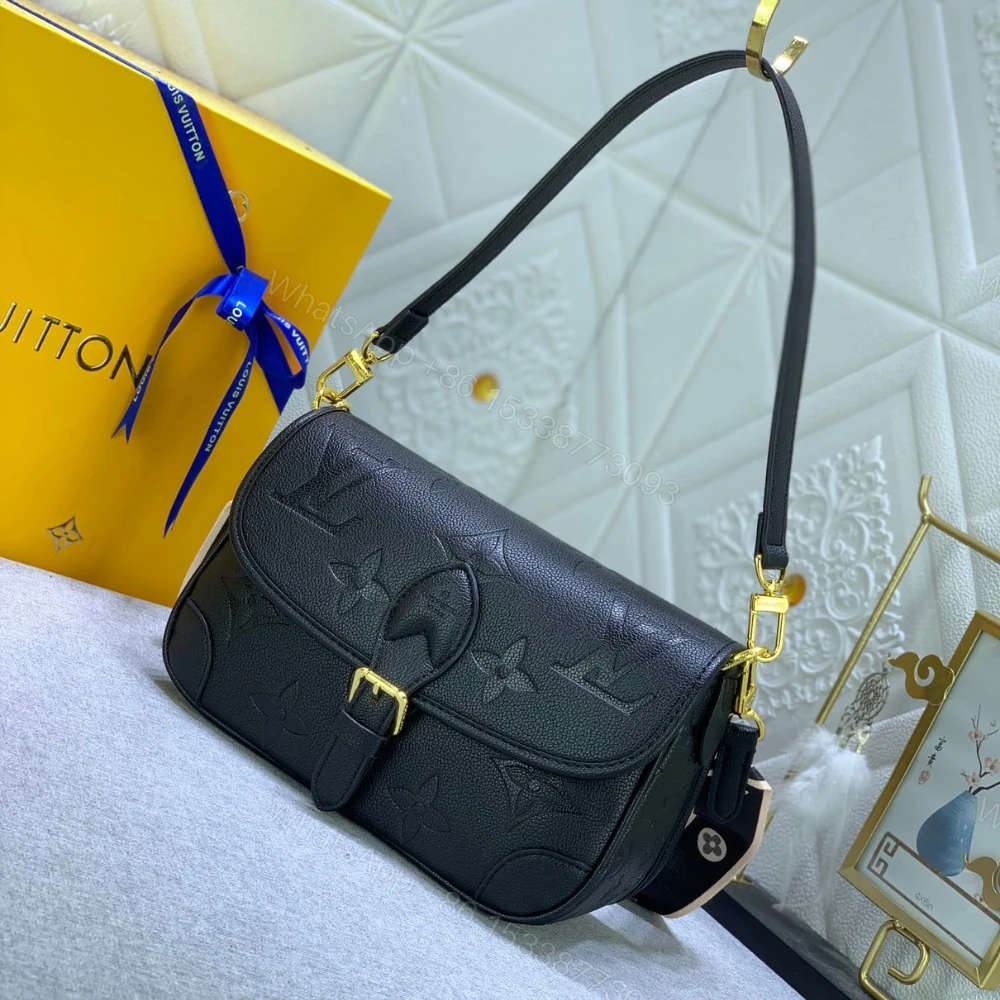 View 3 of Louis Vuitton Diane Monogram In Black 23Cm M46386