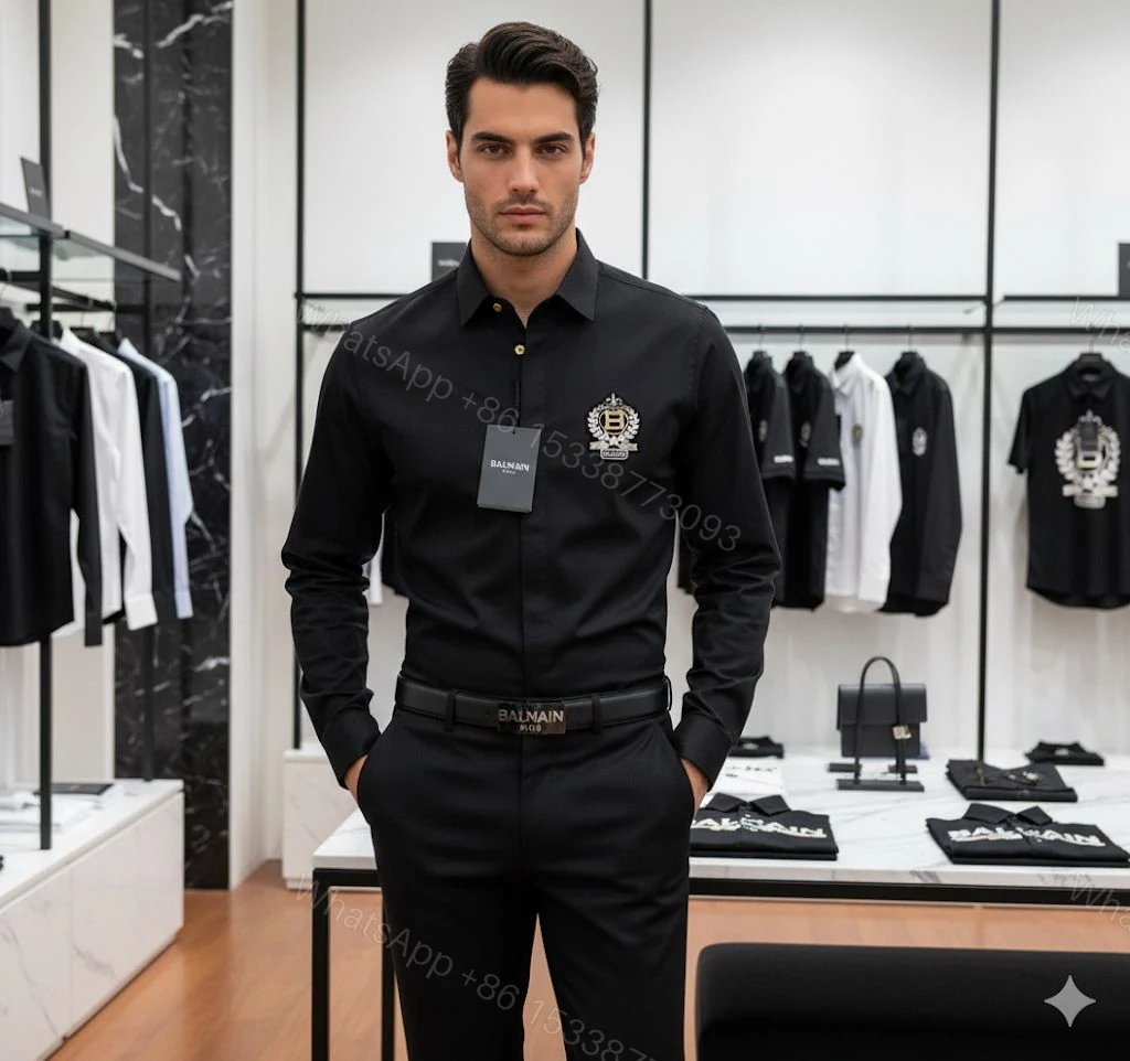View 13 of First Copy Balmain Paris Club Wear Shirts for Men