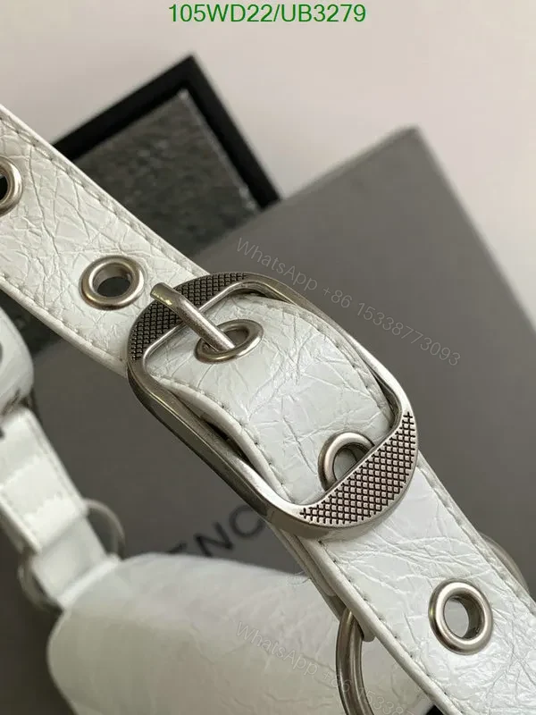 View 27 of Le Cagole XS Sling Bag White Dupe Balenciaga 2P1J37