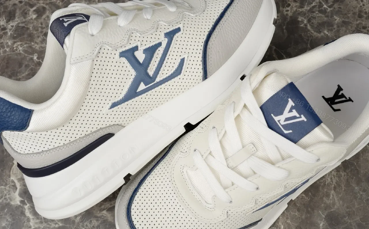 View 6 of Textured Mobility Leather High-Tops: Luxury Comfort Sneakers