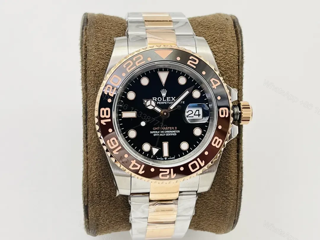 Rolex GMT-Master II Stainless Steel Everose CHNR Oyster 126711CHNR-0002 — view 1
