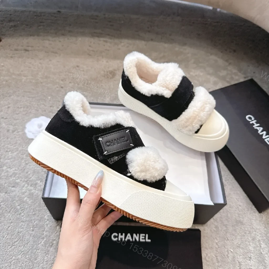 Shearling Slip-On Sneakers: Cozy Luxury, Everyday Style — view 1