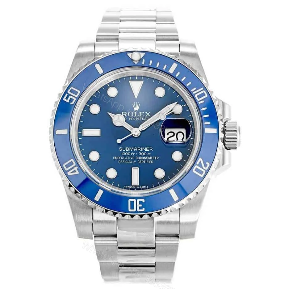 ROLEX SUBMARINER 116619LB 40MM BLUE DIAL — view 1