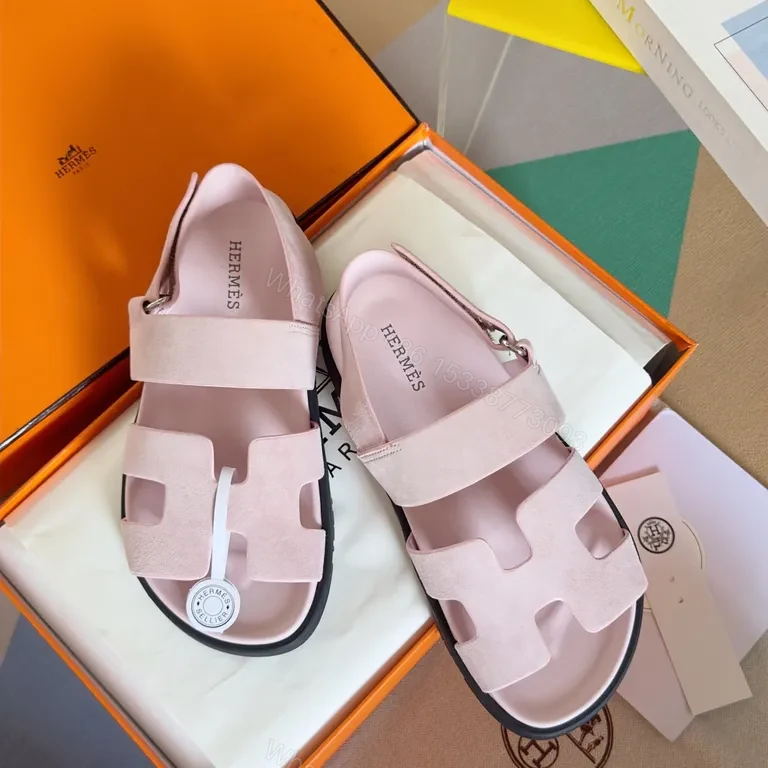 View 3 of Soft Sandals: Luxury Geometric Cutouts, Premium Comfort Sandal