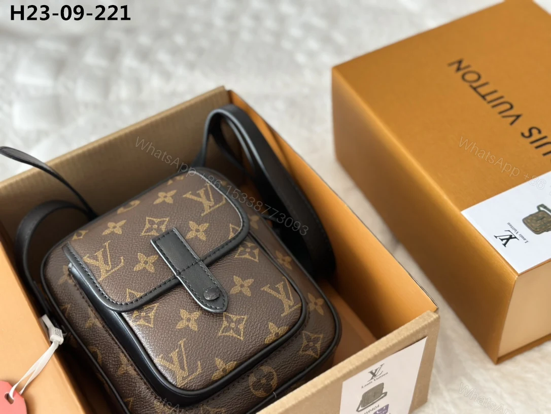 View 4 of LOUIS VUITTON CHRISTOPHER WEARABLE WALLET MONOGRAM BROWN 18CM M69404