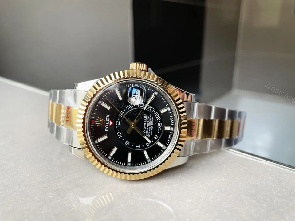 View 8 of Noob FACTORY 1:1 Rolex Sky-Dweller 326934 SS Best Edition Black Dial A23J