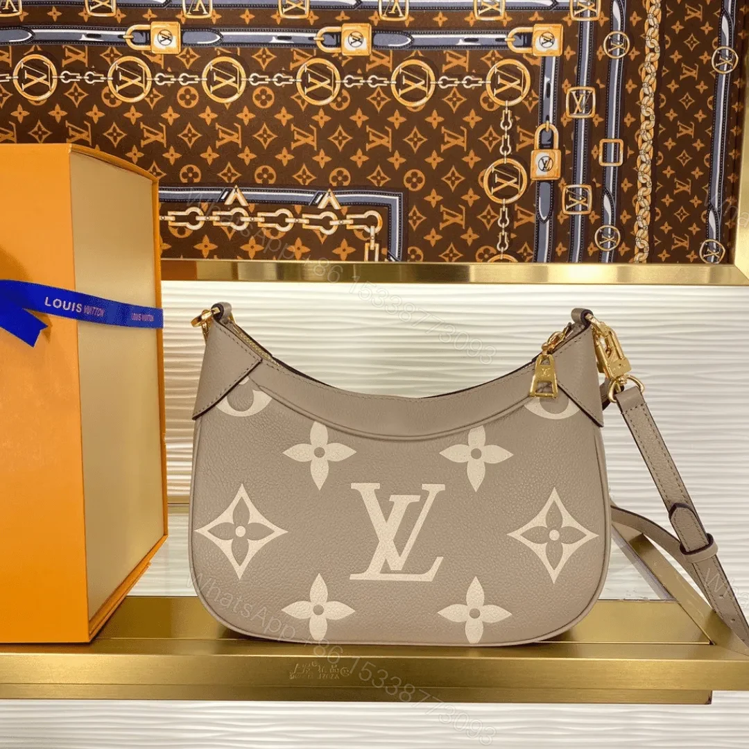Louis Vuitton LV Bagatelle Monogram Like Auth Handbags 24x18cm — view 1