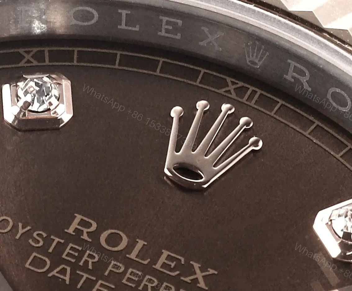 View 6 of ROF Factory Clean Factory DDF Classic Brown Datejust 41mm Watch