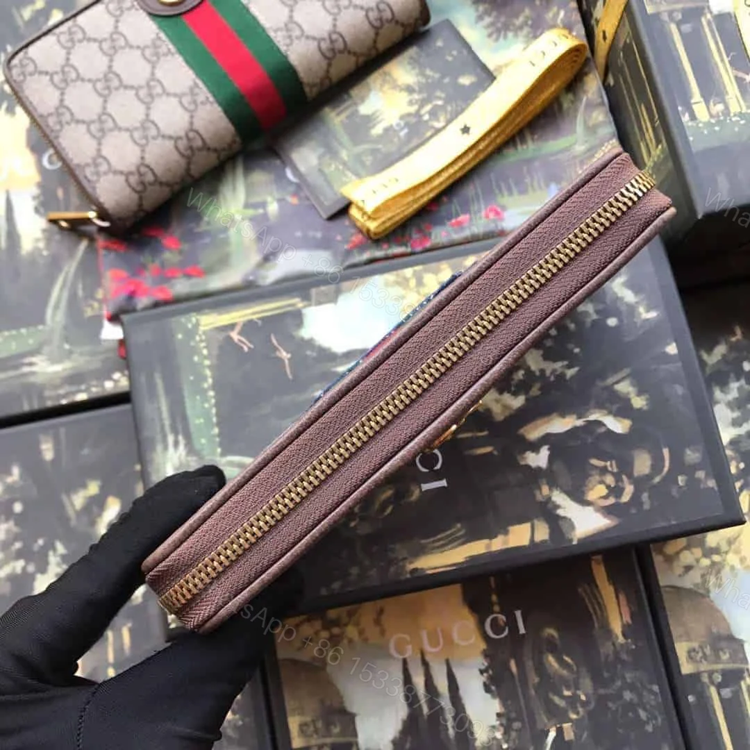 View 6 of GUCCI OPHIDIA GG ZIP AROUND WALLET