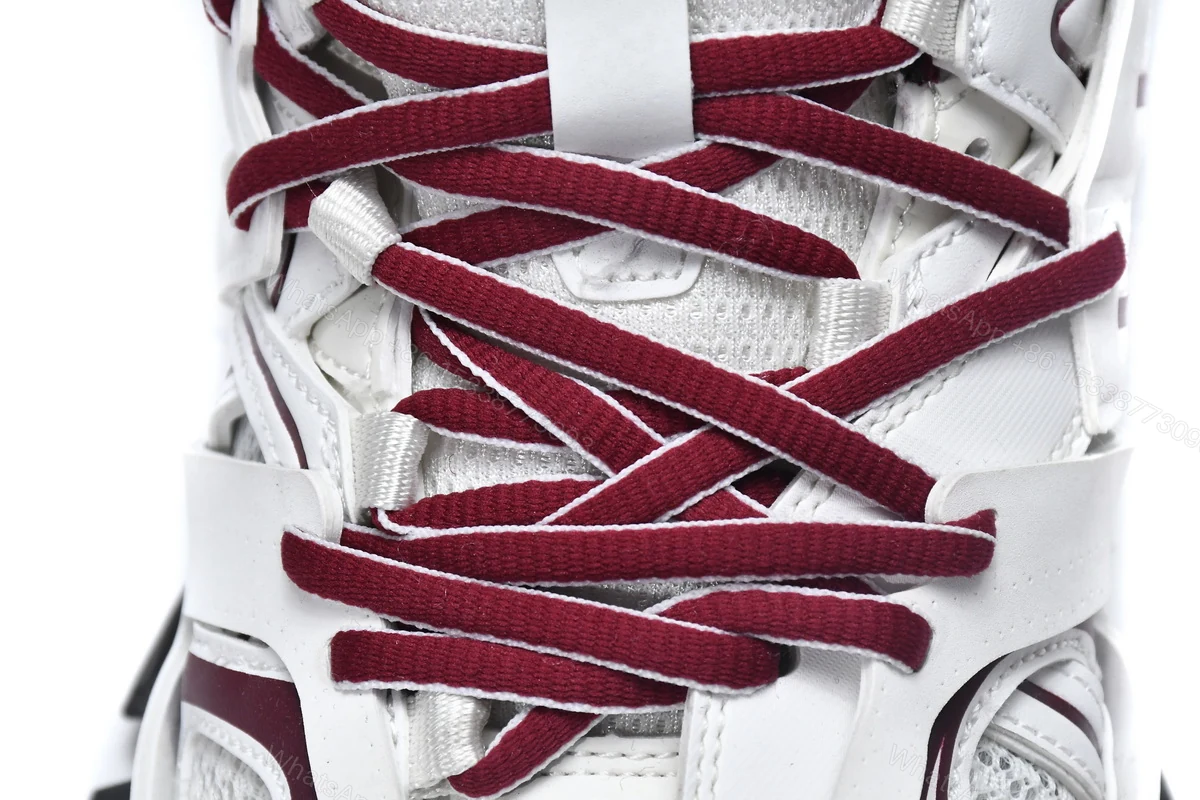View 7 of Balenciaga Track White Claret Red 542436 W1JH 1915