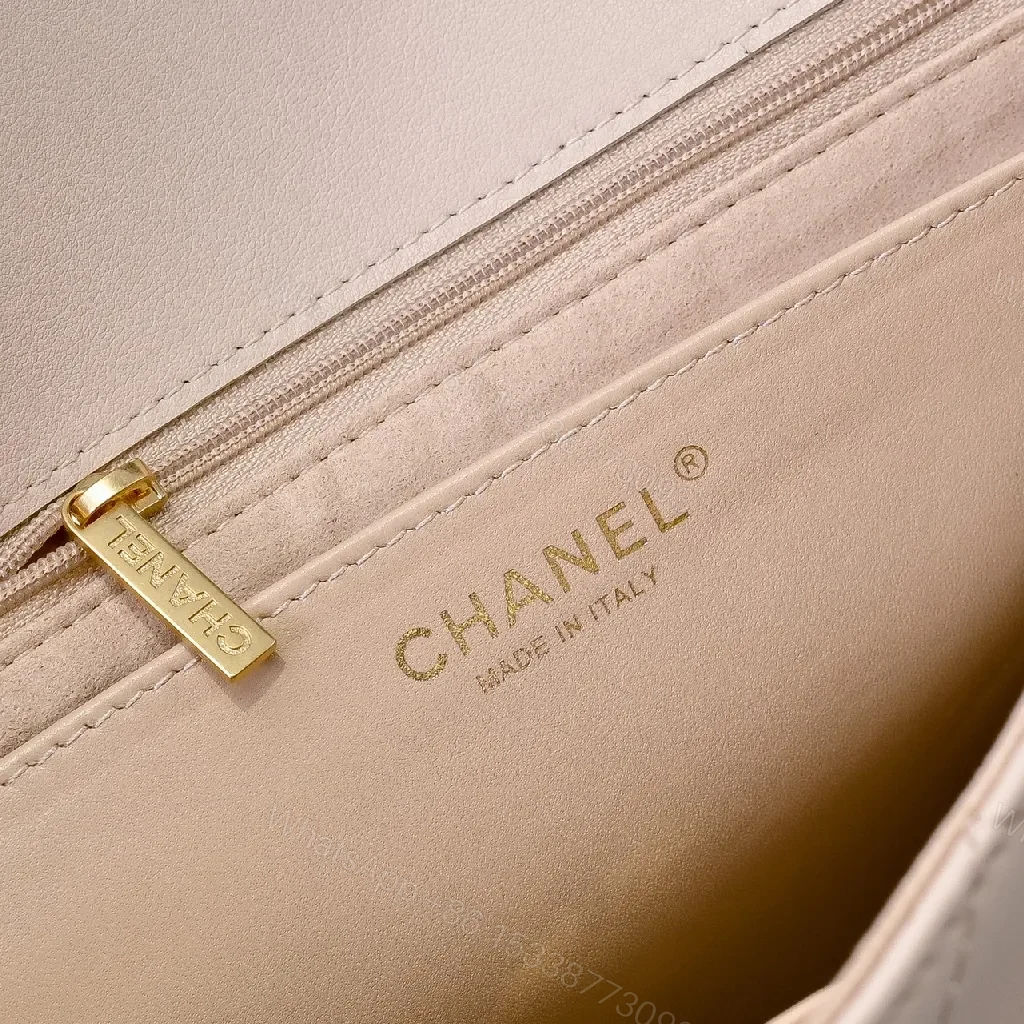 View 8 of Quilted Leather Mini Flap Bag: Timeless Glamour Accessory