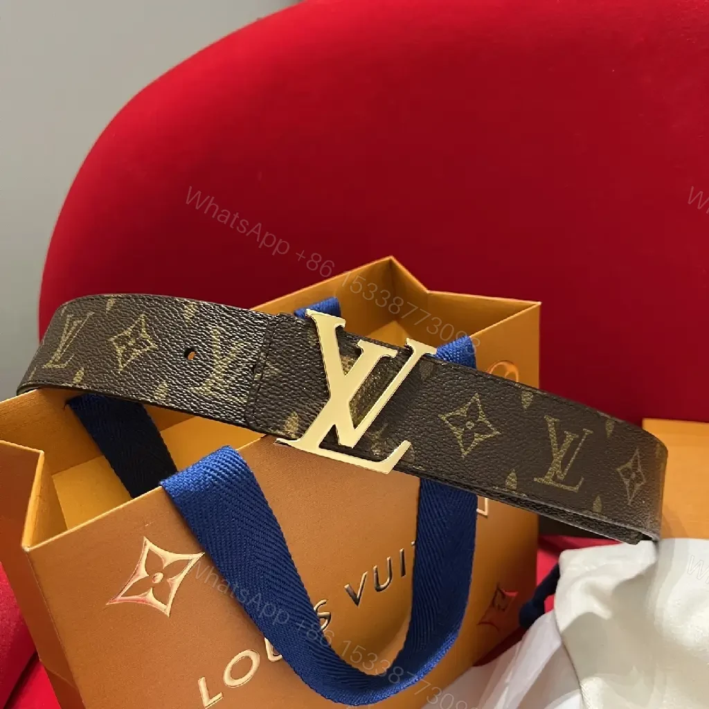 View 6 of Brown Canvas Belt with Gold Hardware – Modern Lux Design