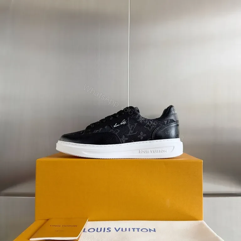 View 9 of Monogram Luxe Modern Essential Sneakers: Subtle LV-Inspired Comfort