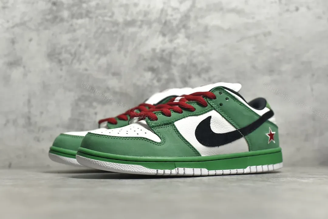 View 9 of Nike Dunk SB Low Heineken Reps