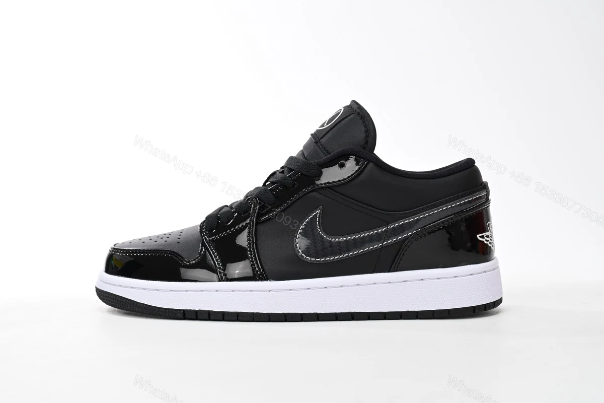 View 11 of Air Jordan aj1 Low Vintage Black And White DD1650-001