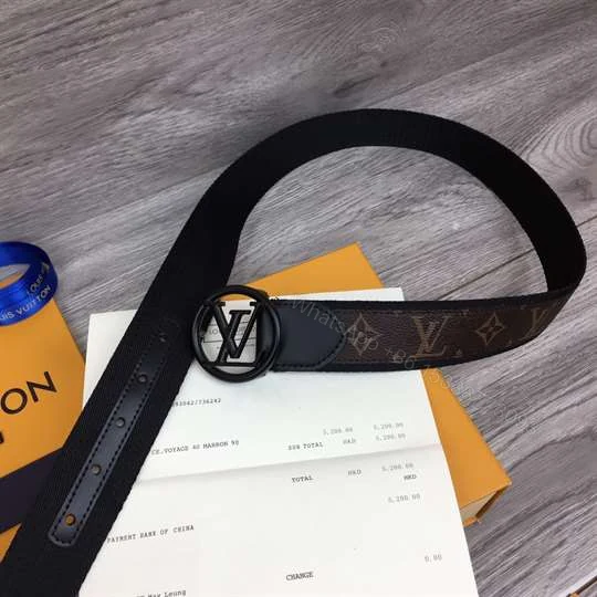 View 7 of LOUIS VUITTON MONOGRAM BELT – B144