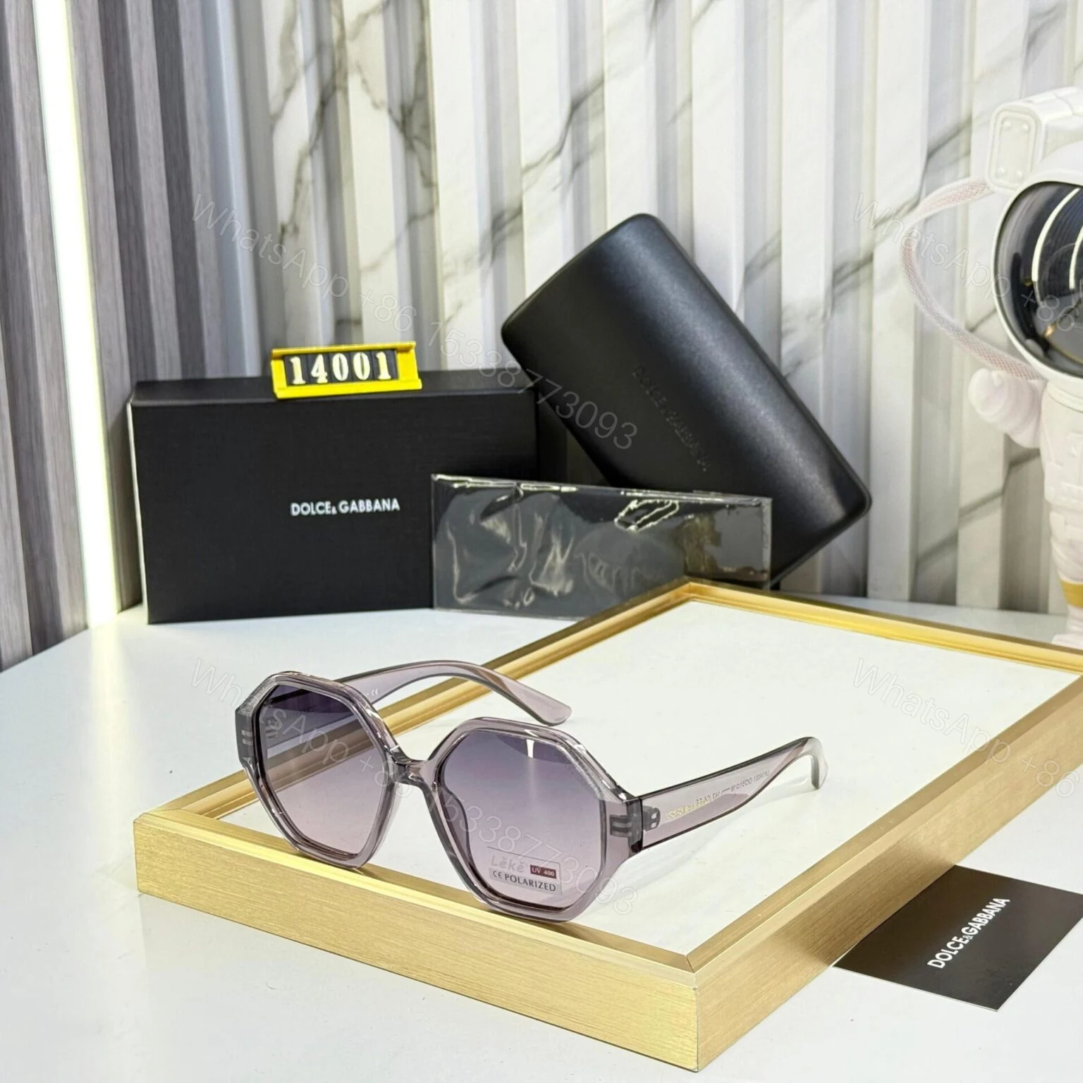 D&G Women Sunglass Black UV Protection One Size — view 1