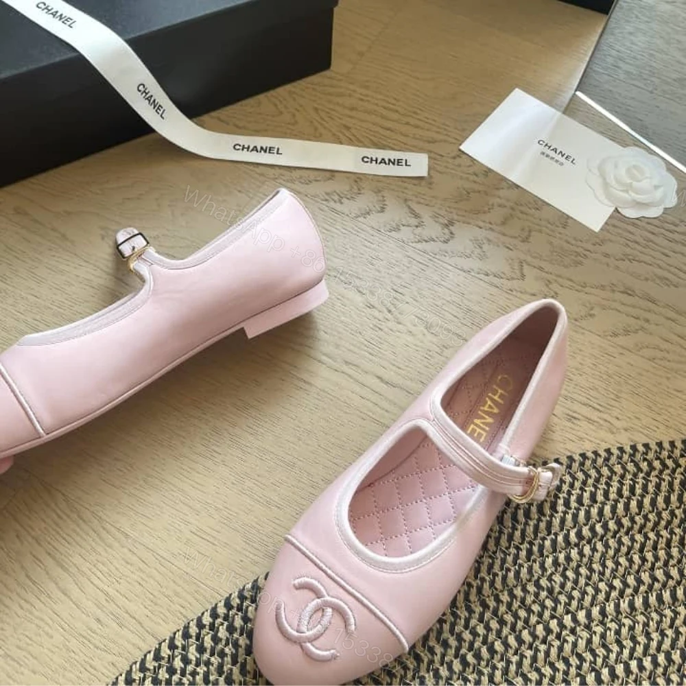 View 6 of Chanel Mary Jane Ballet Flat Ligh Pink