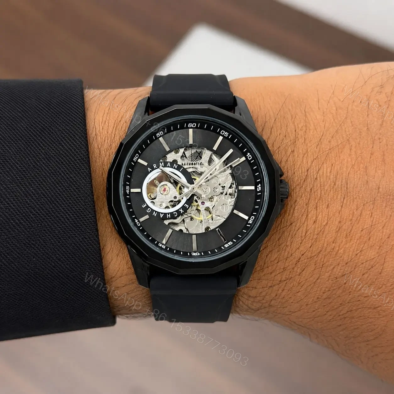 View 2 of Armani Exchange Modern Automatic