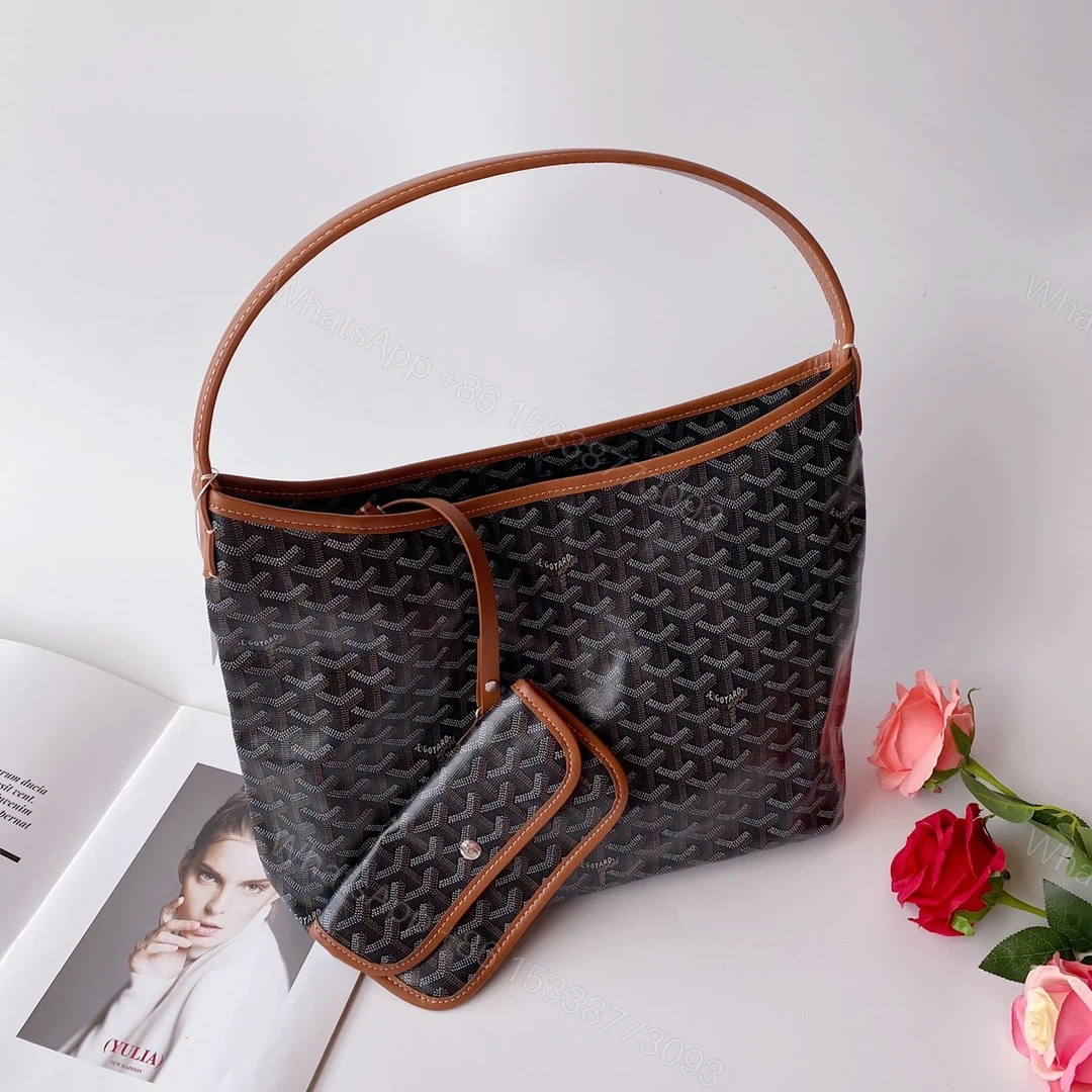 View 8 of GOYARD BOH?ME HOBO BAG BLACK TAN 42CM BOHEMEPMLTY01CL03P