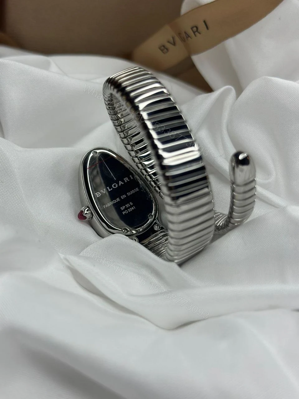 View 2 of BVLGARI logo Serpenti Tubogas