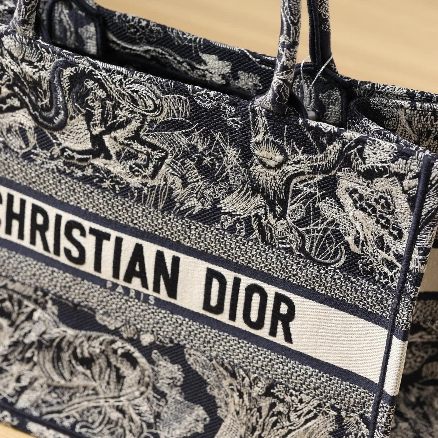 View 10 of 高仿Dior*BookTote系列藍色茹伊手袋M免檢版