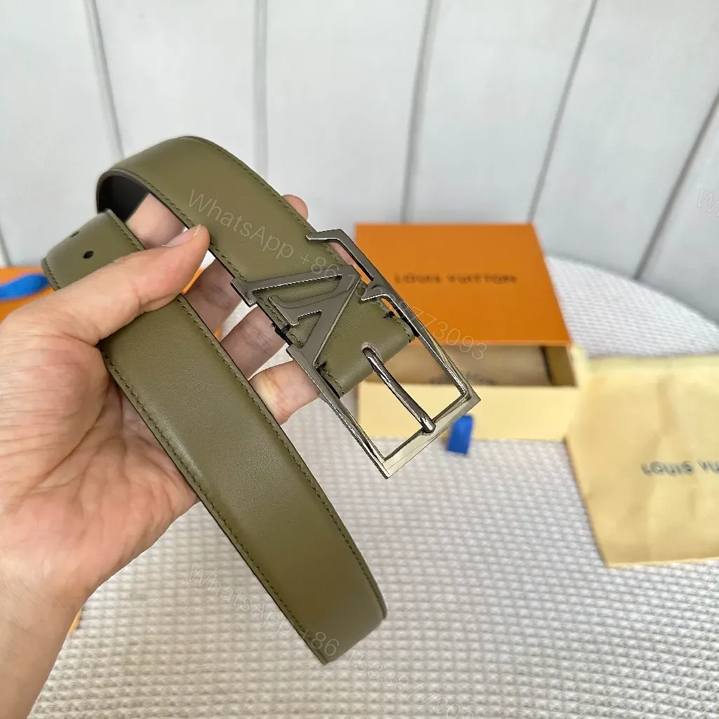 View 8 of Olive & Onyx LV-Inspired Belt: Modern Luxury Strap