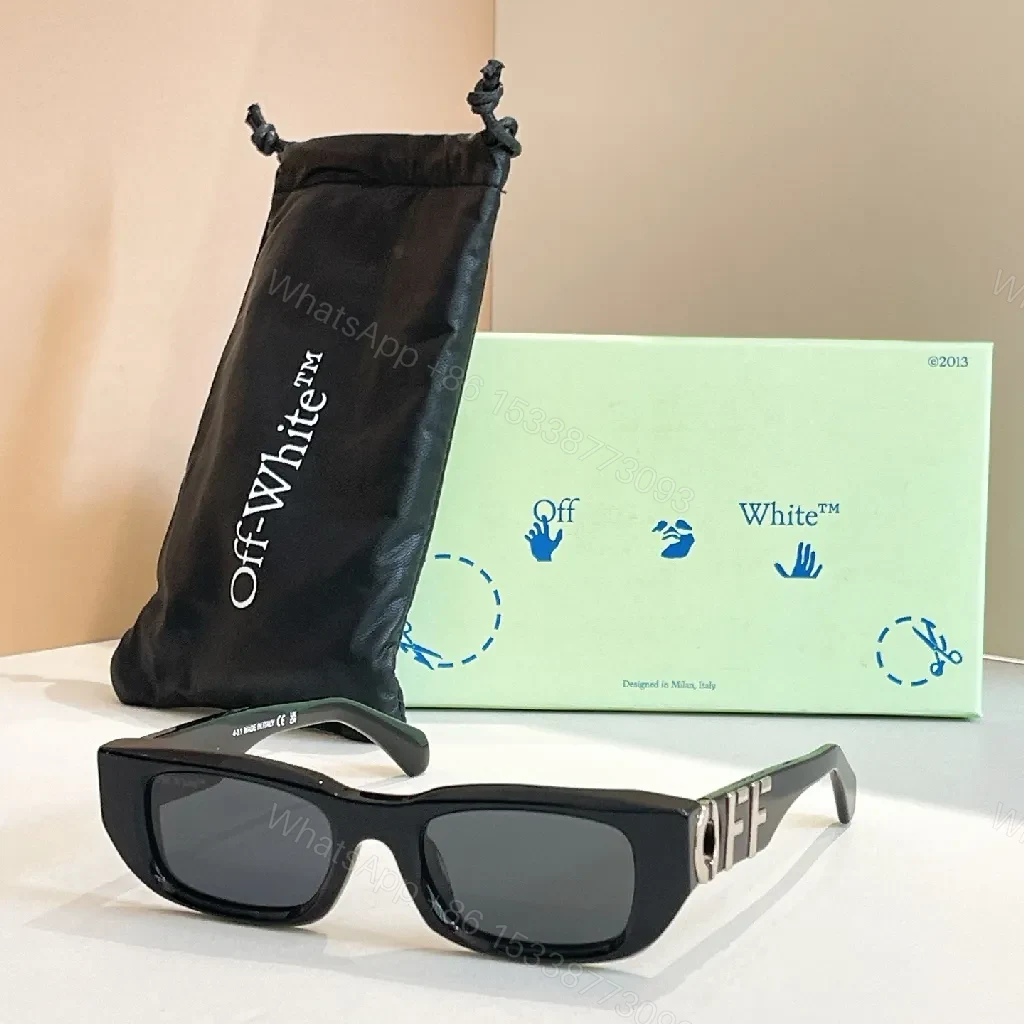 View 7 of Premium Off-White-Inspired Sunglasses: Bold, City-Ready Style