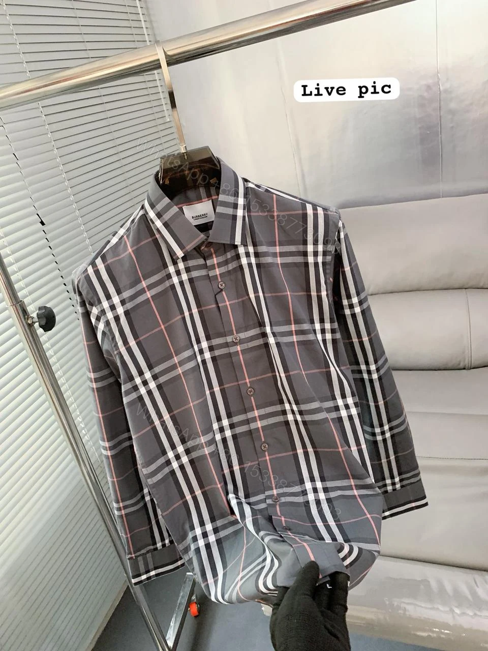 View 16 of Burberry Original Oxford Premium Shirt First Copy | AAA+ Replica