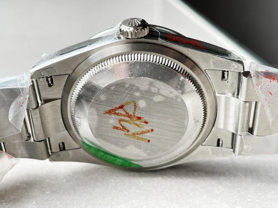 View 8 of GMF Factory 1:1 Rolex DateJust 36 SS 126284 Diamonds Bezel Best Edition New Green Dial A2824