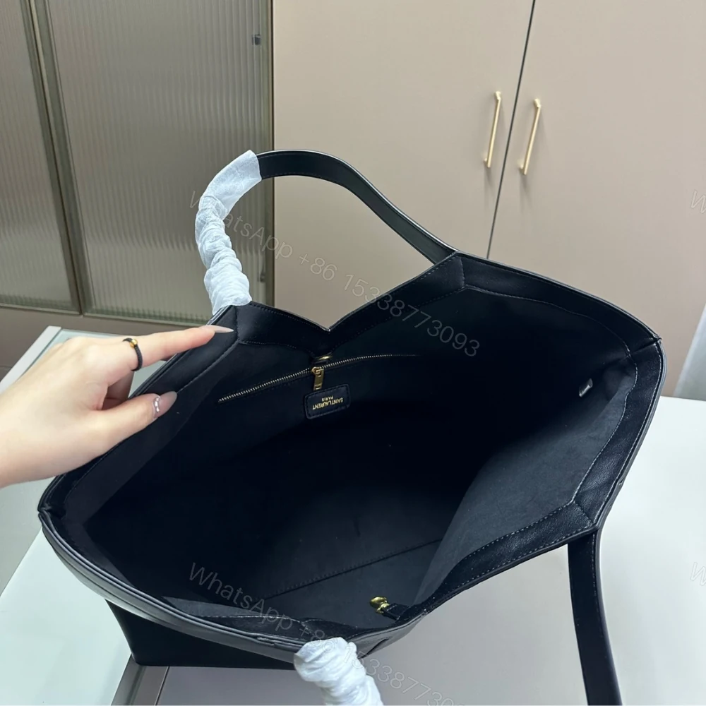 View 5 of SAINT LAURENT Y TOTE IN BLACK 36CM