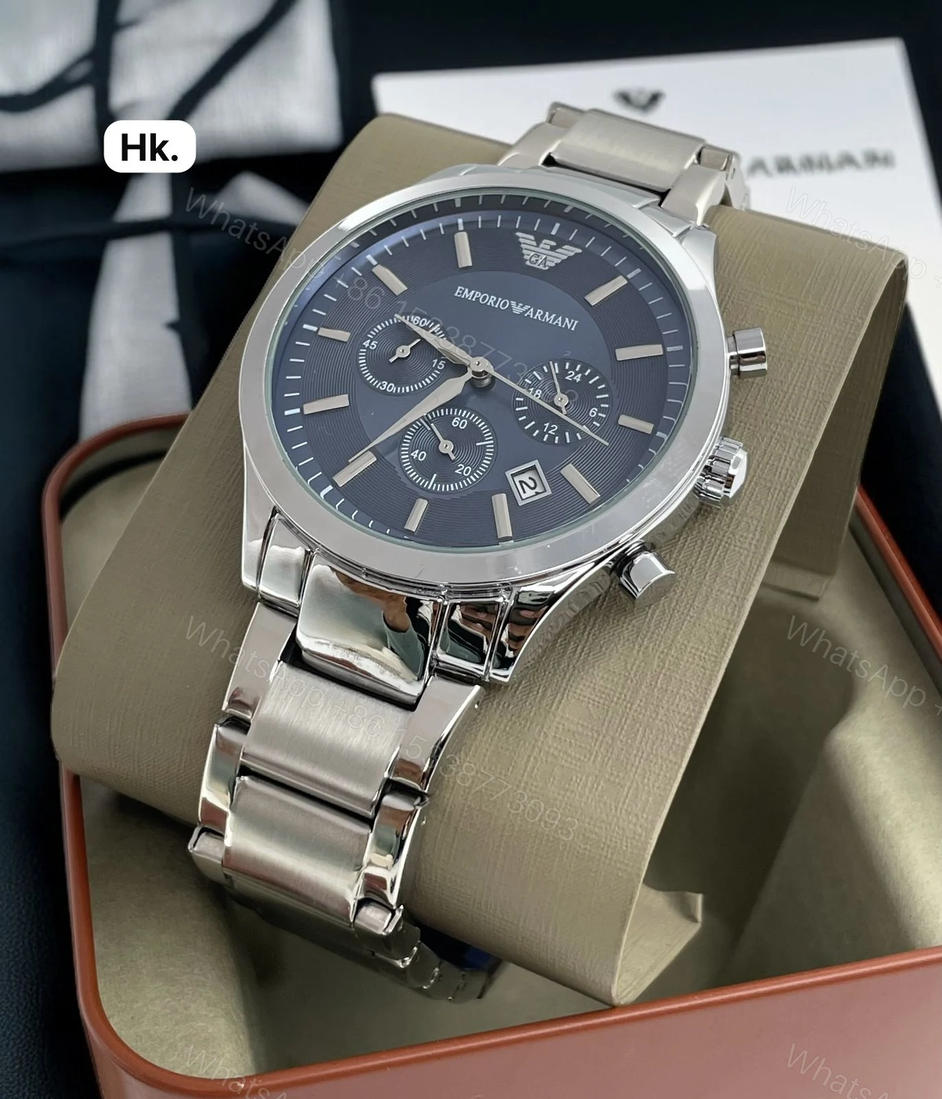 View 2 of First Copy Armani Chronograph Watch for Men