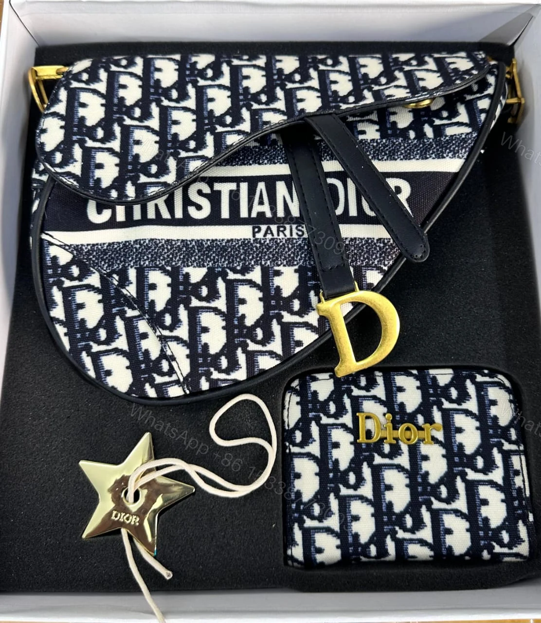 View 2 of FIRST COPY Christian Dior Saddle Combo Set