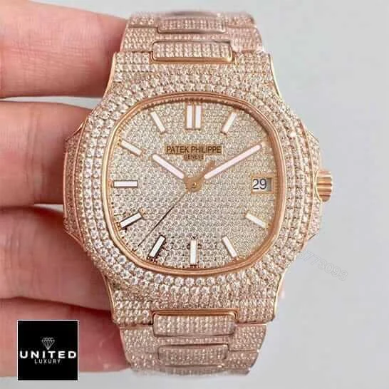View 2 of Patek Philippe Nautilus 5719/10G-010 Replica