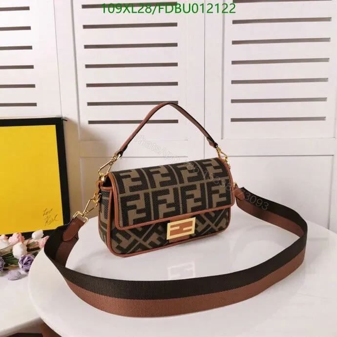 View 8 of Fendi Knockoff Baguette Bag in Premium Canvas BG41895