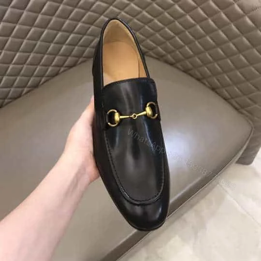 View 4 of GUCCI JORDAAN LEATHER LOAFER – LDG016