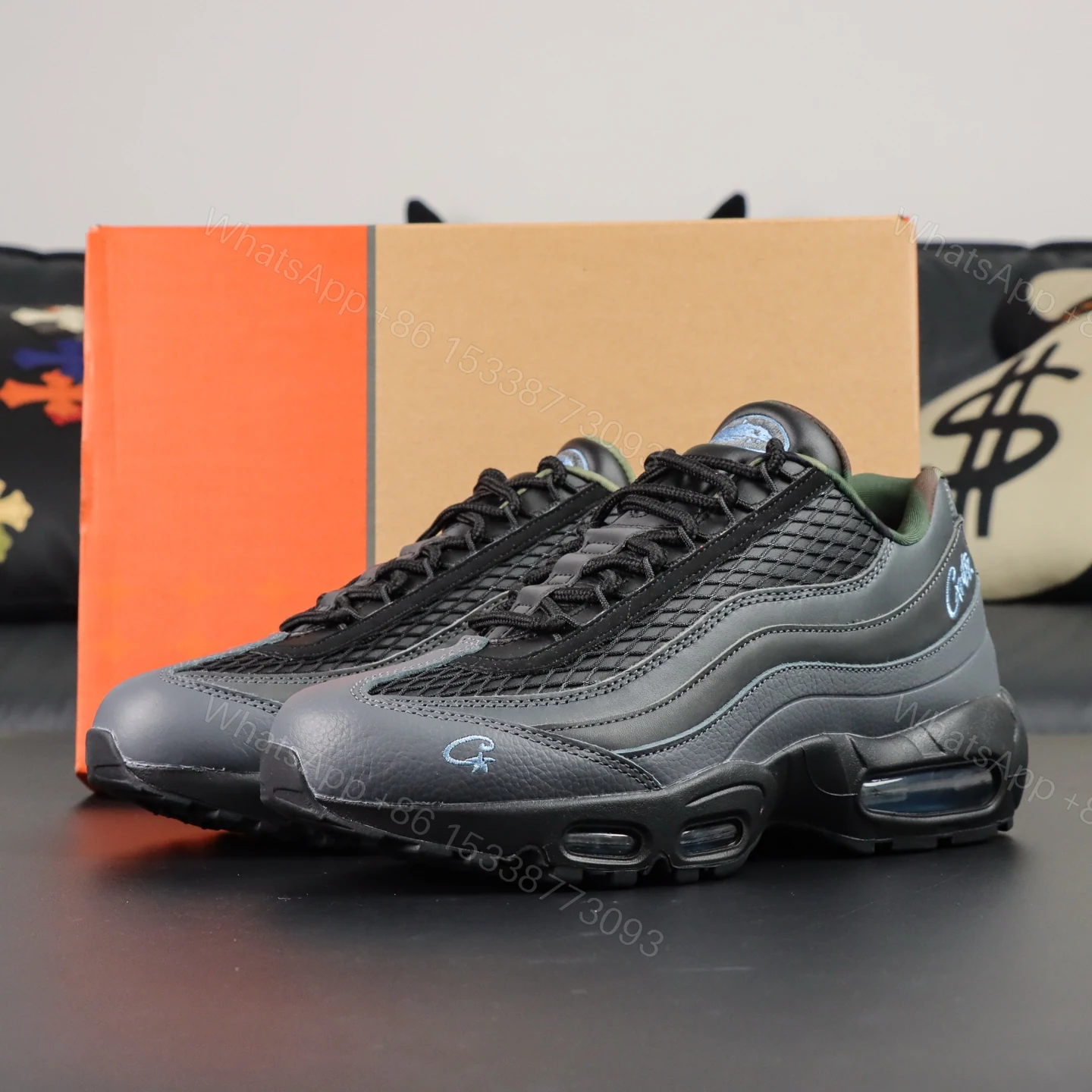 Corteiz x Nike Air Max 95 Les Bleus Reps — view 1