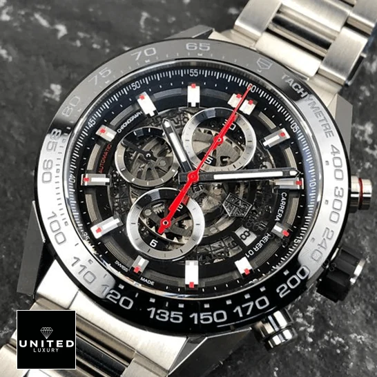 View 11 of TAG Heuer Carrera 01 Steel Black Replica