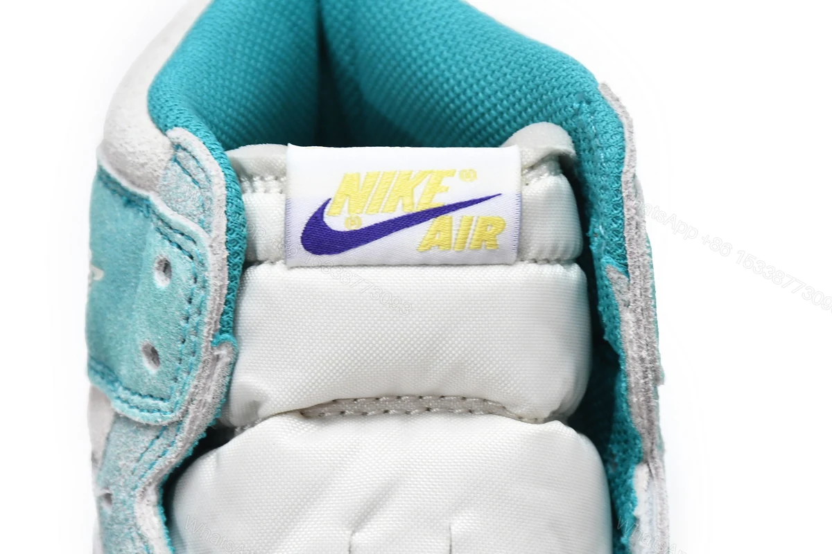 View 4 of Air Jordan 1 Retro High Turbo Green 555088-311
