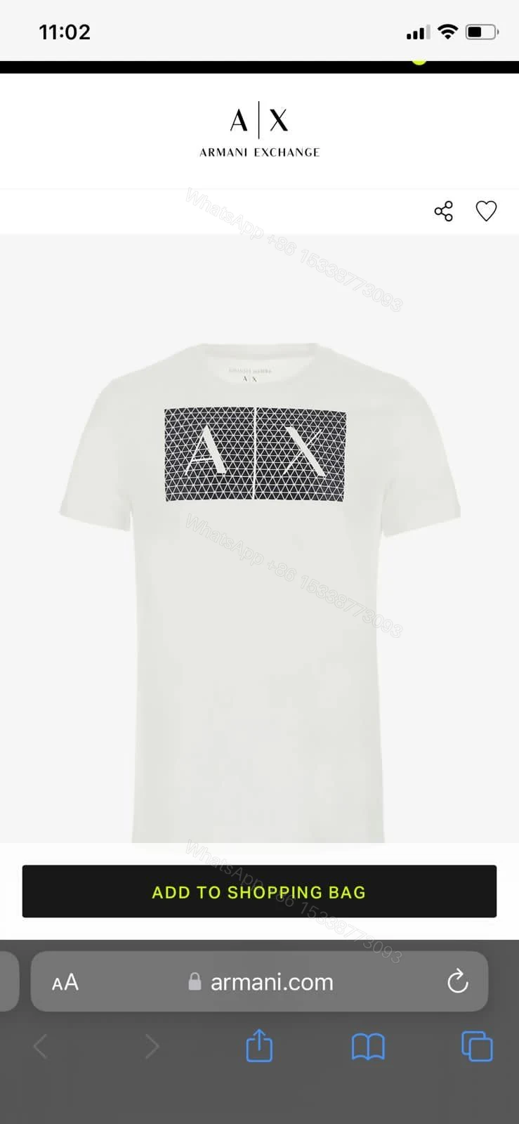 View 4 of FIRST COPY Armani Imported Original Crews