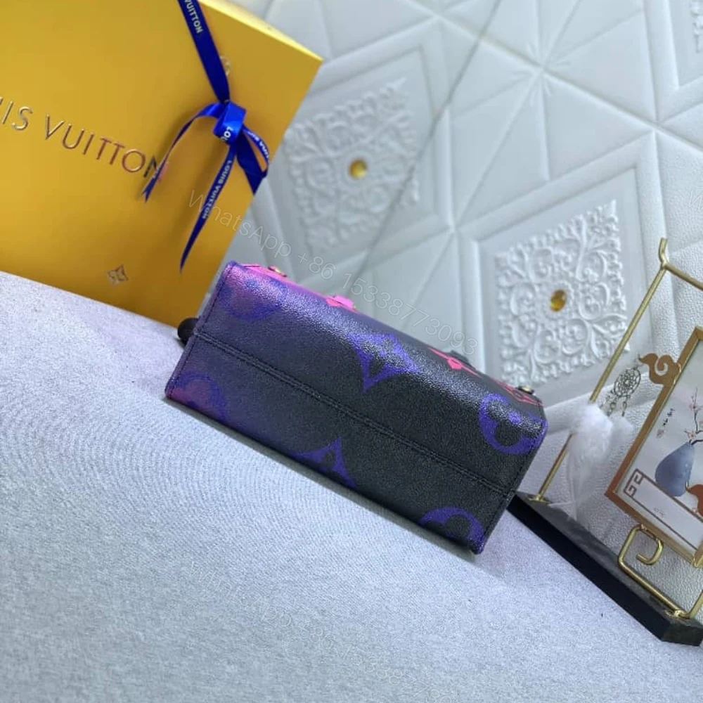 View 5 of Louis Vuitton Onthego Midnight Fuchsia 25Cm