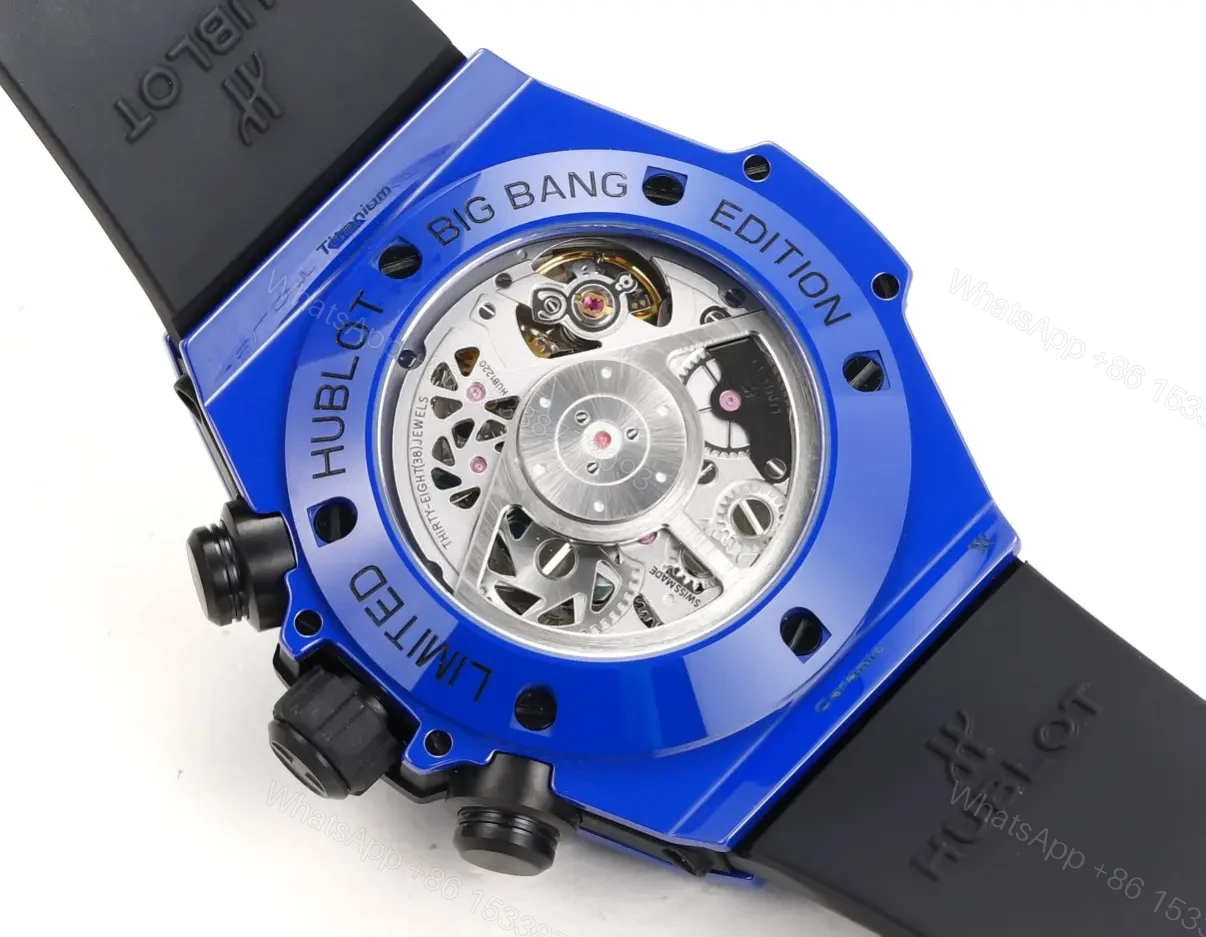 View 8 of TW Factory Hublot Big Bang Blue Ceramic Watch