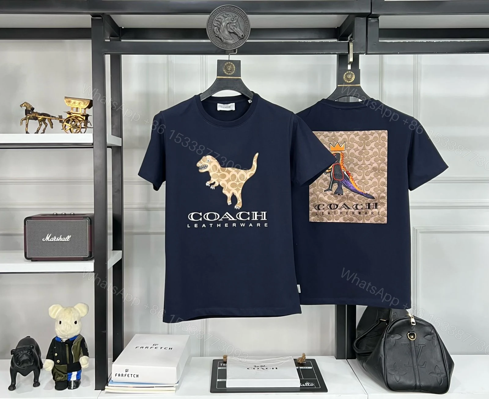 View 10 of FIRST COPY COACH ROUND NECK T-SHIRT