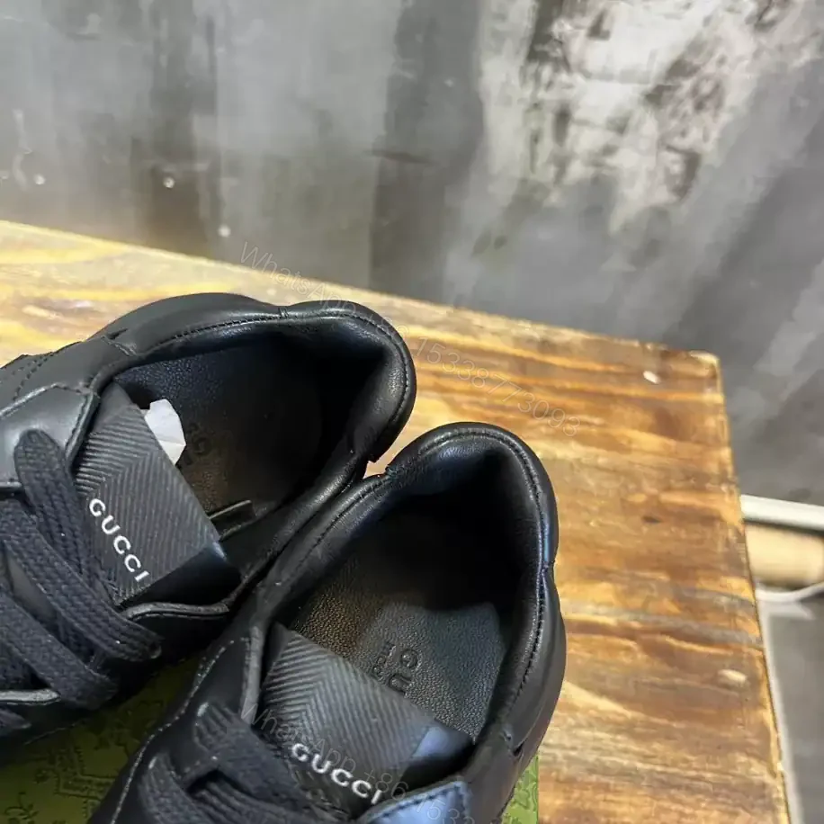 View 7 of GUCCI RHYTON SNEAKERS IN BLACK – GC168