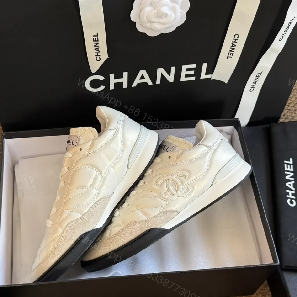 View 6 of Quilted White Suede Sneaker — Luxe Everyday Comfort