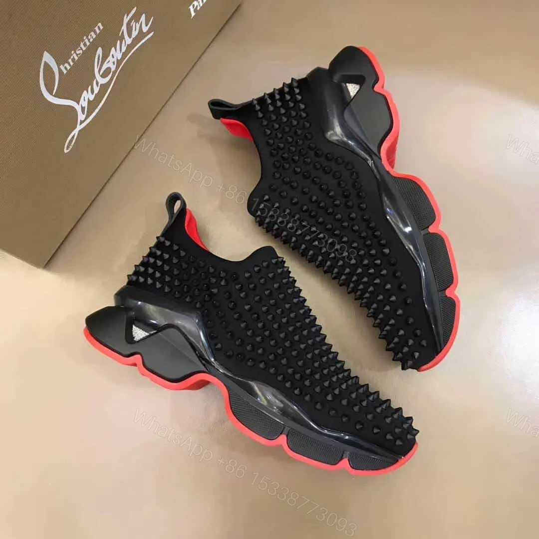 View 5 of CHRISTIAN LOUBOUTIN SPIKE SOCK SNEAKER – CL52