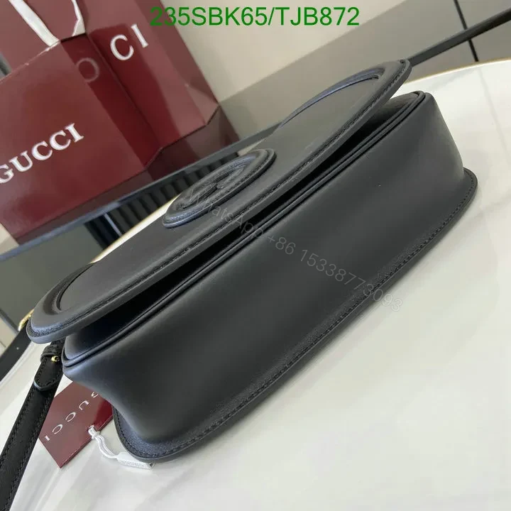 View 24 of Gucci Red Smooth Leather Small Top Handle Bag 88878