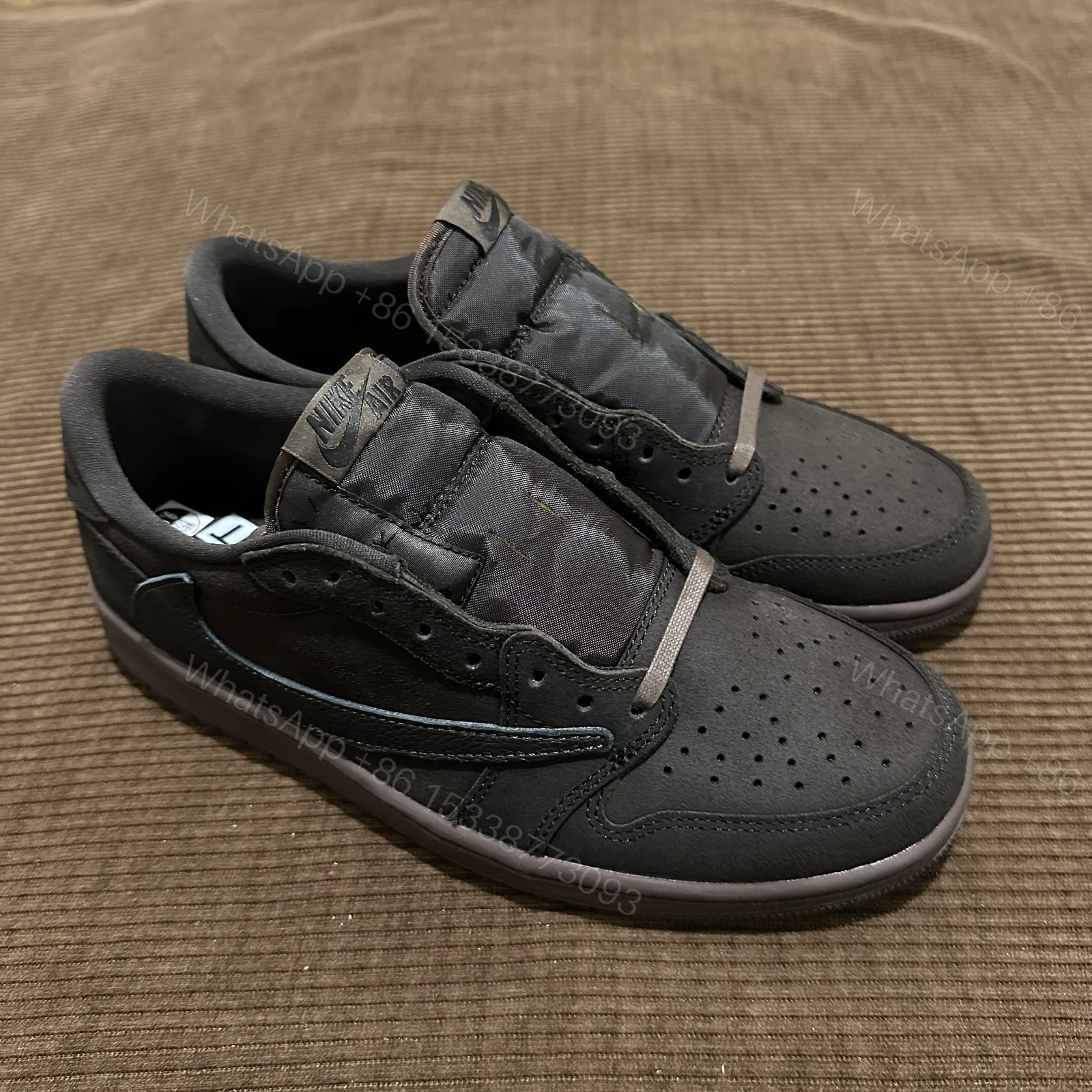 View 10 of Jordan 1 Retro Low OG SP Travis Scott Velvet Brown